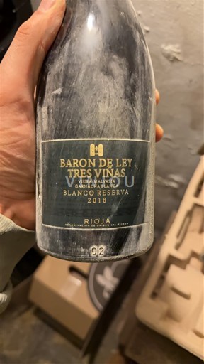 La Rioja Rioja Baron de Ley Tres Viñas Blanco Reserva 2018