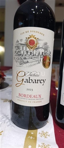 Bordeaux Château Gabarey 2023