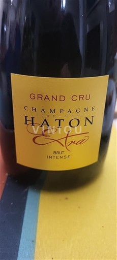 Champagne Grand Cru Haton Extra Brut Intensif Icke årgångsbetecknad