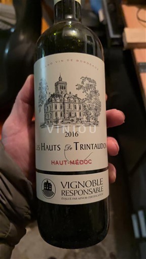 Bordeaux Haut-Médoc Les Hauts de Trintaudon 2016