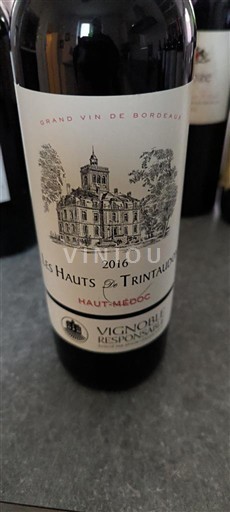 Bordeaux Haut-Médoc Les Hauts de Trintaudon 2016