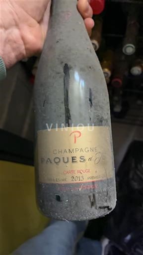 Champagne Champagner Paques et Fils Carte Rouge 2013
