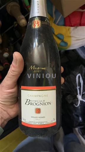 Champaña Champán Romuald Brognion Vieilles Vignes Brut 2009