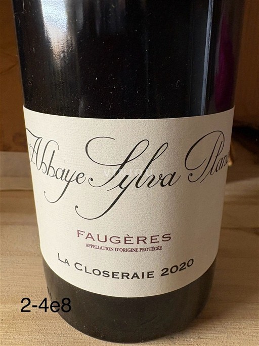 Languedoc Faugères Abbaye Sylva Plana La Closeraie 2020