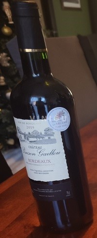 Bordeaux Château Pinson Caillou 2019