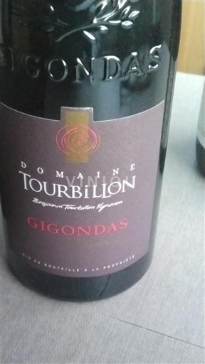 Rhônen laakso Gigondas Domaine Tourbillon 2019