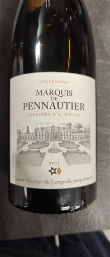 Linguadoca e Rossiglione Paese d'Oc Château Pennautier Marquis de Pennautier Terroirs d'Altitude 2013
