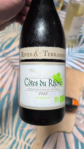 Rhône-dalen Côtes-du-Rhône Rives & Terrasses 2022