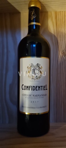 Tây Nam Côtes-du-marmandais Confidentiel 2017