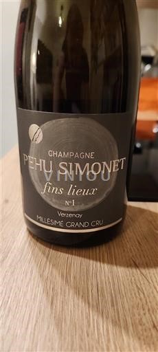 Champagne Non specificato Grand Cru Pehu Simonet Fins Lieux N°1 2016