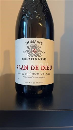 Rhônevallei Côtes-du-rhône-villages Domaine La Meynarde Plan de Dieu Niet-geïntegreerd