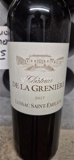 Bordeaux Lussac-Saint-Émilion Château La Grenière 2017