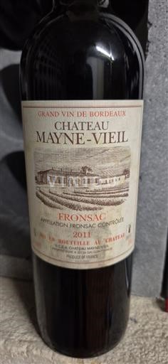 Burdeos Fronsac Château Mayne-Vieil 2011