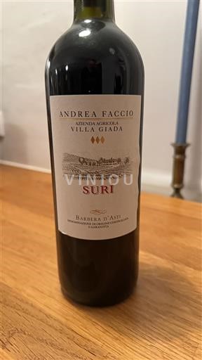 Piamonte Barbera d'Asti Villa Giada Surì 2010