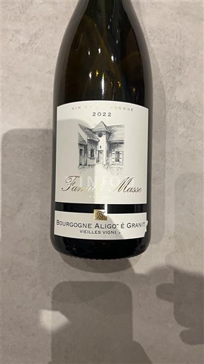 Bourgogne Bourgogne Aligoté Famille Masse Granit Vieilles Vignes 2022