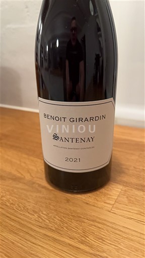 Burgundija Santenay Benoit Girardin 2021