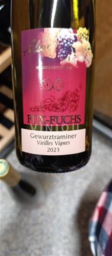Alzacija Gewürztraminer Fux-Fuchs Vieilles Vignes 2023