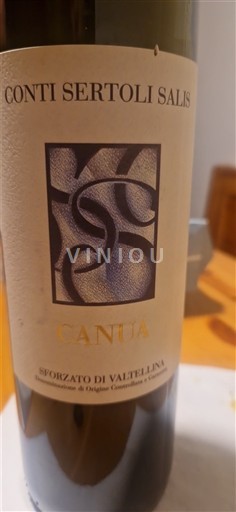 Lombardiet Sforzatovin fra Valtellina Conti Sertoli Salis Canua 2019