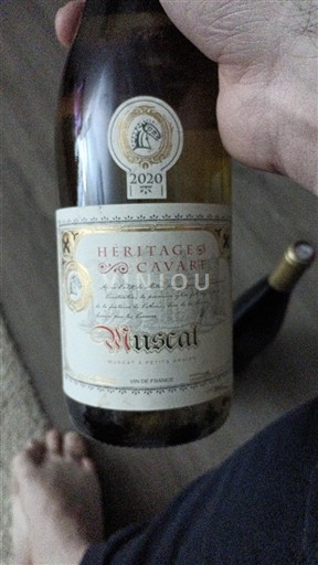 Alsace Muscat Héritages de Cavare 2020
