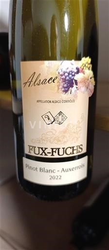 Alsazia Pinot bianco Fux-Fuchs Pinot Blanc - Auxerrois 2022