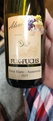 Alsazia Pinot bianco Fux-Fuchs Pinot Blanc - Auxerrois 2023