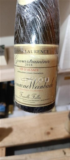 Alzacija Gewürztraminer Domaine Weinbach Laurence 2018