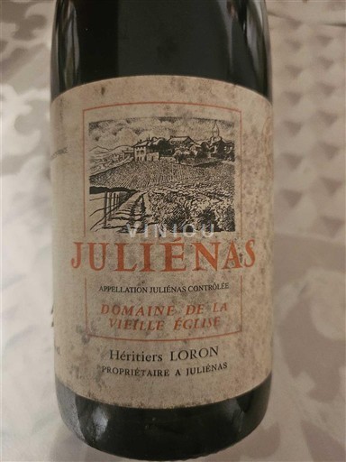 Beaujolais Juliénas Domaine La Vieille Eglise Không niên vụ