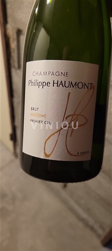 Champagne Ikke specificeret Philippe Haumont Brut Millésime Premier Cru 2017