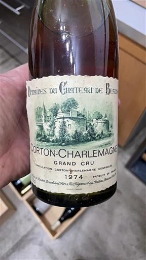Burgundy Corton-Charlemagne Grand Cru Domaine Château de Beaune 1974