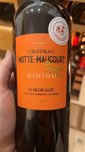 Viner Rouge sec Château Motte-Maucourt Non millésimé Frankrike Bordeaux AOC