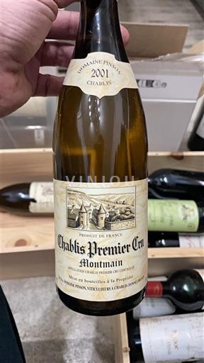 Burgundi Chablis Premier Cru Domaine Pinson 2001