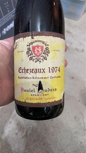 Bourgogne Échézeaux Grand Cru Daniel Sanders 1974