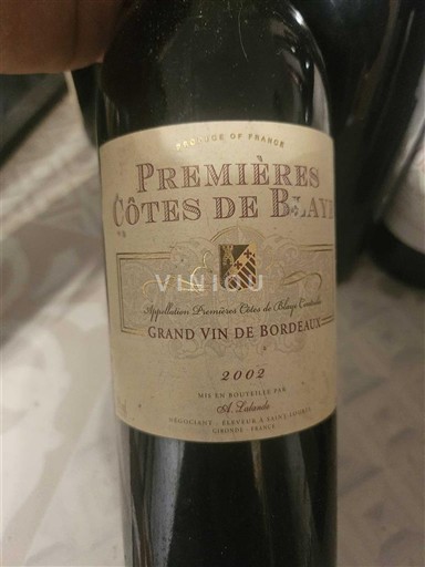 Burdeos No especificado Château Saint André 2002
