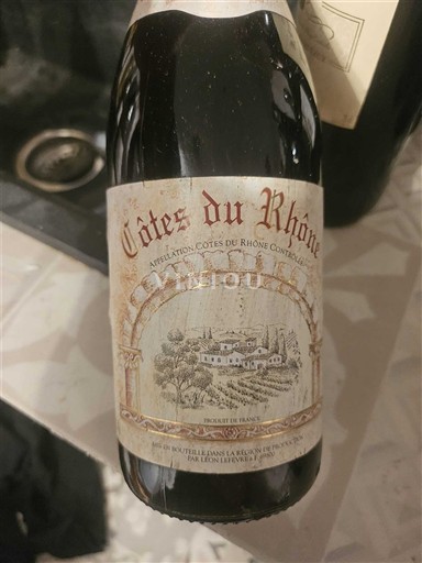 Rhônedalen Côtes du Rhône Léon Latour Icke årgångsbetecknad