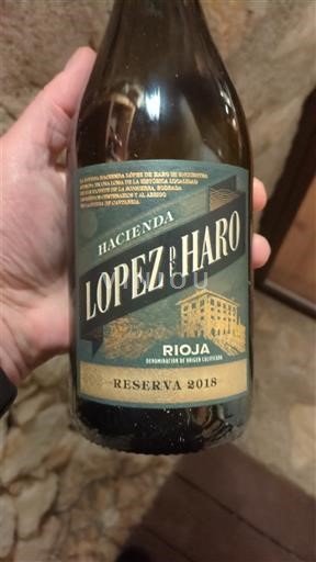 La Rioja Rioja Hacienda Lopez de Haro Reserva 2018