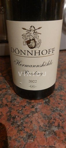 Nahe Dönnhoff Hermannshöhle Riesling GG 2022