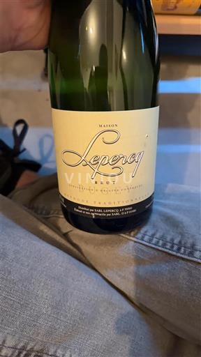 Champaña Champán Maison Lepercy Sin añada