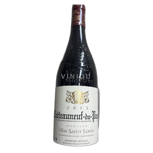 Rhône-dalen Châteauneuf-du-Pape Mas Saint Louis 2015