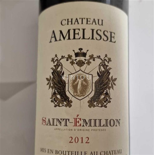 Bordeaux Saint-Émilion Château Amelisse 2012