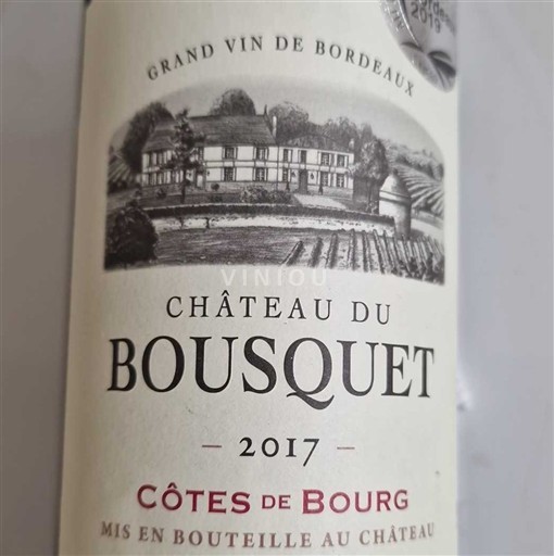 Bordeaux Côtes de Bourg Château Bousquet 2017