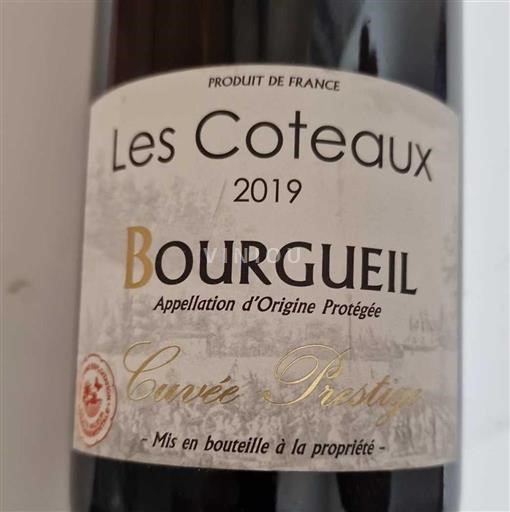 Loiredalen Bourgueil Les Coteaux Prestige 2019