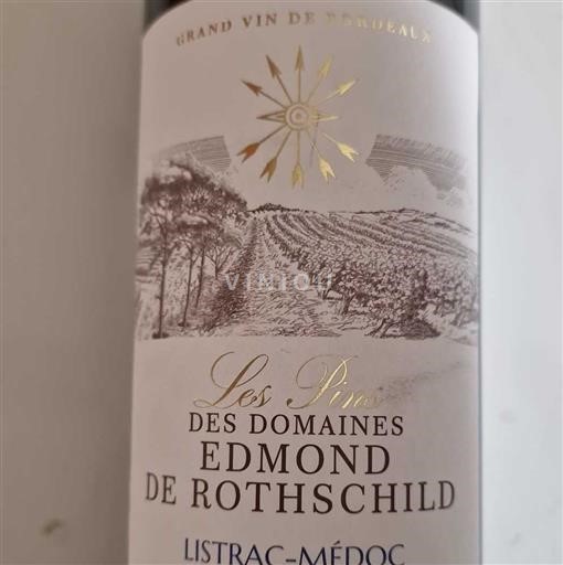 Bordeaux Listrac-Médoc Domaine Les Pins des Domaines Edmond de Rothschild Niet-geïntegreerd