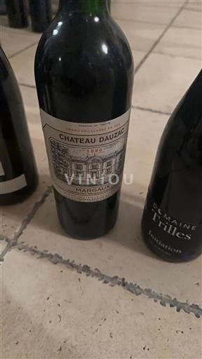 Bordeaux Margaux Grand Cru Château Dauzac 1990