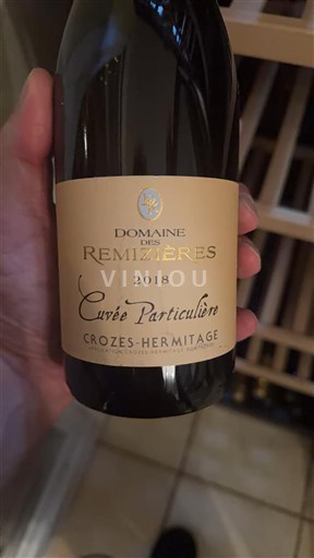 Rhône Valley Crozes-Hermitage Domaine Des Remizières Particulière 2018