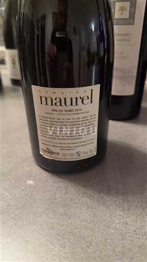 Langvedok Cabardès Domaine Maurel Vieilles Vignes 2014