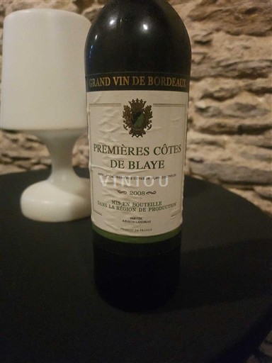 Burdeos Côtes de Blaye Domaine Pas de domaine 2008