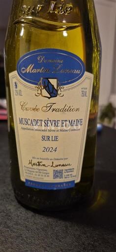Loirevallei Muscadet-Sèvre-et-Maine Martin-Luneau Tradition 2024