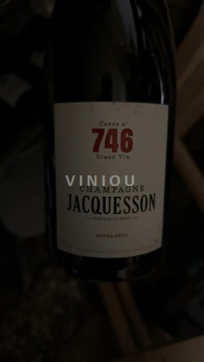 Champaña Champán Jacquesson 746 2018