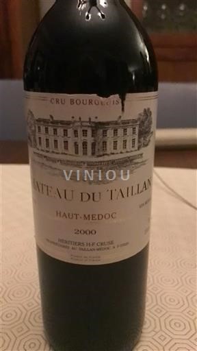 Bordeaux Haut-Médoc Château Taillan 2000