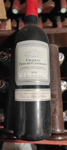 Burdeos Primeras Colinas de Burdeos Château Prieure Canteloup 1998